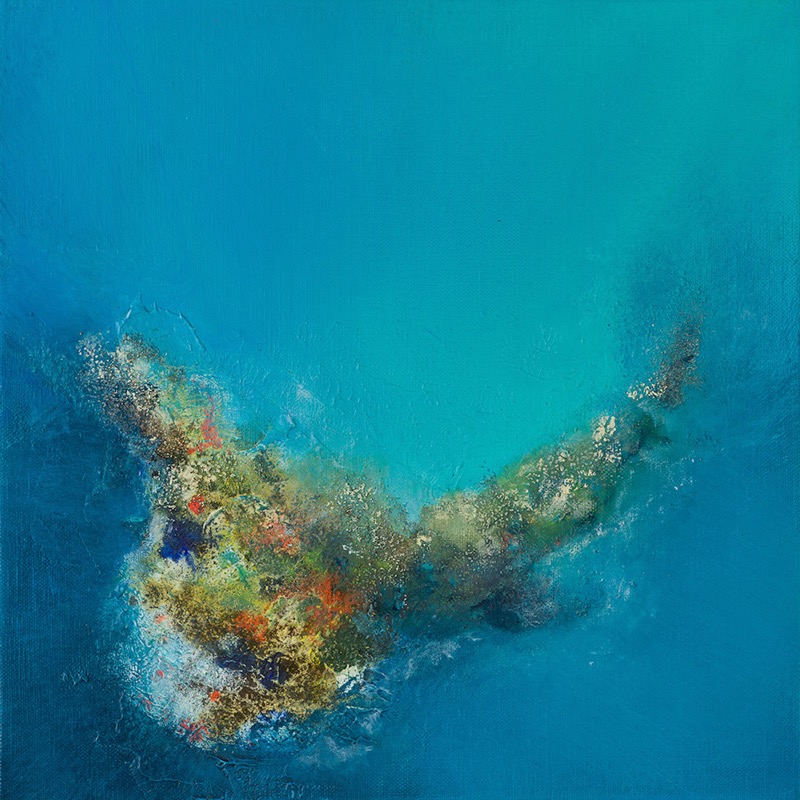 Awakening, painting by Mona Barbu