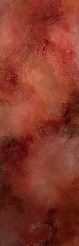 Infinity One, painting by Mona Barbu