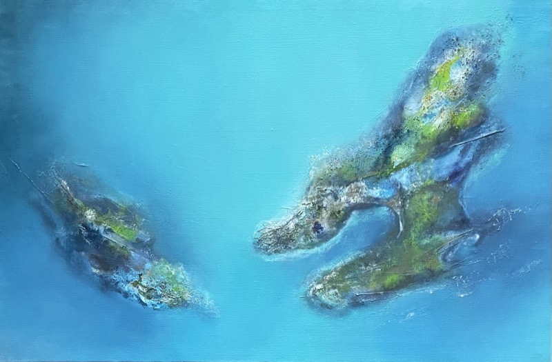 Origins, painting by Mona Barbu