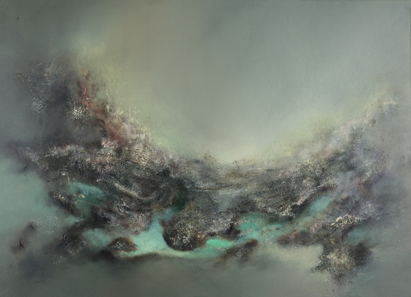 Undercurrent, painting by Mona Barbu