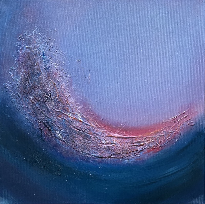 Where Day Fades Into Dream, painting by Mona Barbu