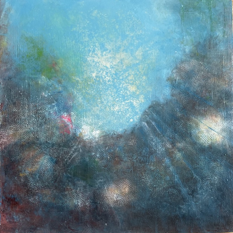 Fathom, painting by Mona Barbu