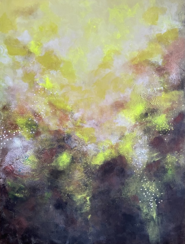 Flare, painting by Mona Barbu