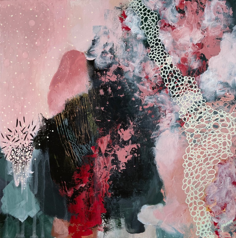 Float, painting by Mona Barbu