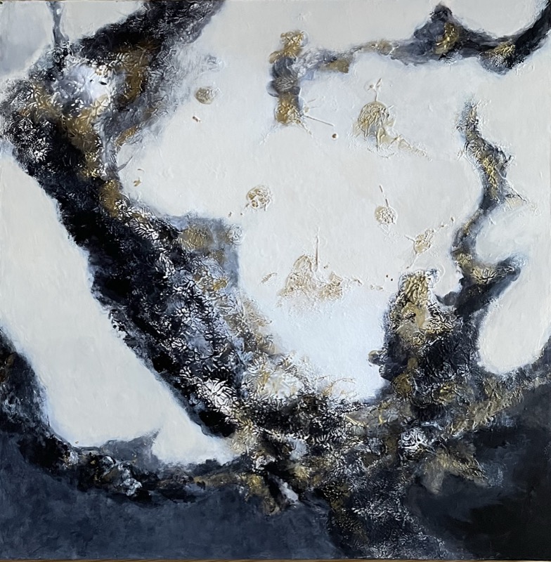 Follow, painting by Mona Barbu