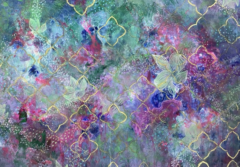 Not Everything at First Glance, painting by Mona Barbu